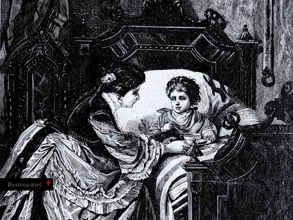 Symbol obetavosti a&nbsp;nesebeckej služby. Žena, ktorá sa neohýba len nad vlastným chorým dieťaťom, ale súčasne nad samotnou podstatou všetkého ľudského života – krehkou, zraniteľnou, ale rovnako tak aj plnou nádeje, prinášajúcou večne sa opakujúci cyklus smrti a&nbsp;znovuzrodenia.
